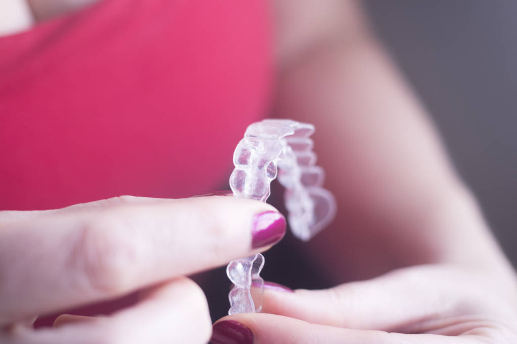 Clear dental teeth retainers