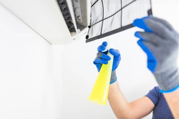 The best way to clean your air conditioner
